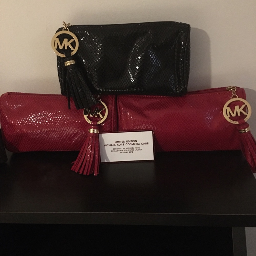 Michael kors makeup bags